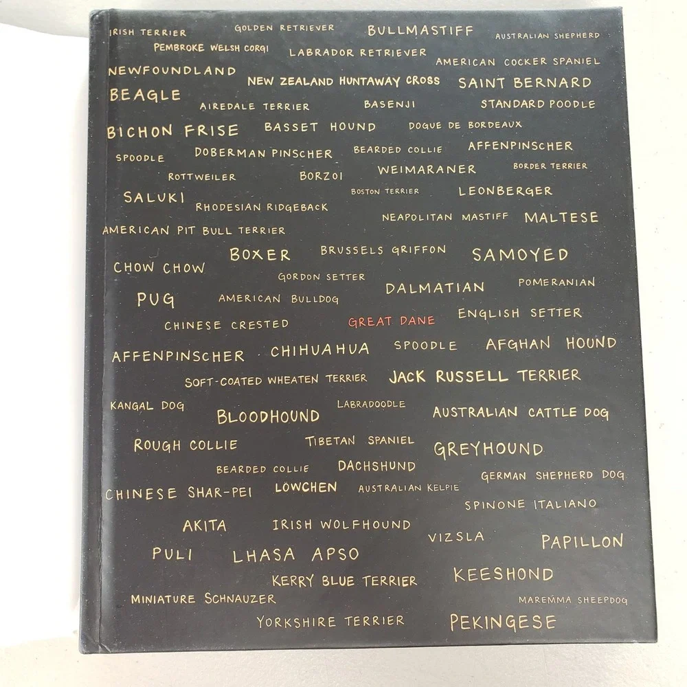 101 Salivations For the Love of Dogs Rachael Hale Hardcover Photography Book
